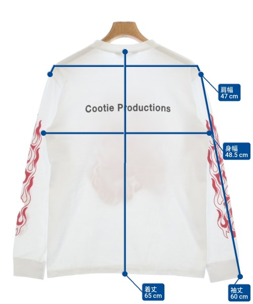COOTIE（クーティー）Tシャツ・カットソー 白 サイズ:S メンズ/2200632157051