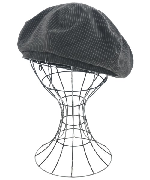 CALEE(キャリー)ハンチング・ベレー帽 黒 サイズ:L/2200636703155