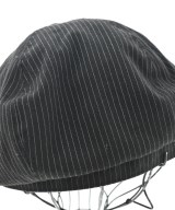 CALEE（キャリー）ハンチング・ベレー帽 黒 サイズ:L メンズ/2200636703155