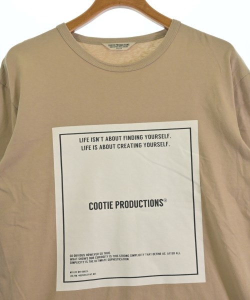 COOTIE（クーティー）Tシャツ・カットソー ベージュ サイズ:M メンズ/2200730573036