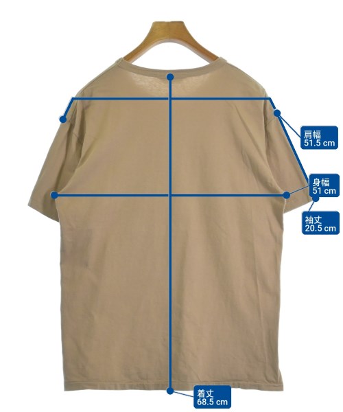 COOTIE（クーティー）Tシャツ・カットソー ベージュ サイズ:M メンズ/2200730573036