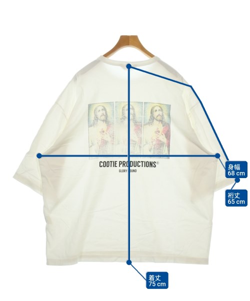 COOTIE（クーティー）Tシャツ・カットソー 白 サイズ:L メンズ/2200734433084