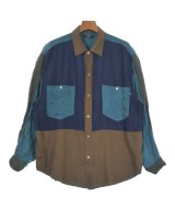 glamb（グラム）カジュアルシャツ 紺 サイズ:L メンズ/2200643136151