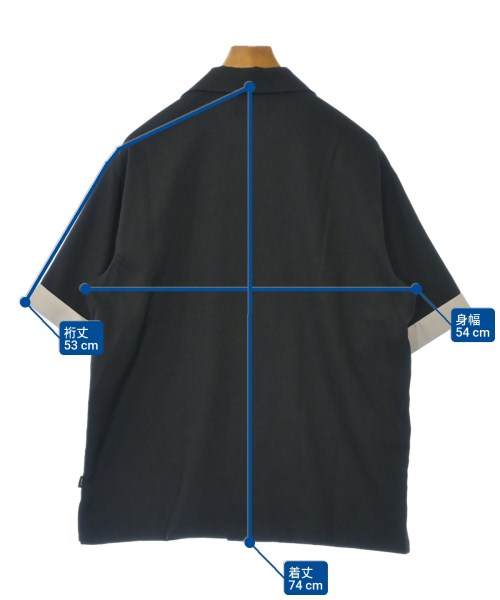 glamb（グラム）カジュアルシャツ 黒 サイズ:M メンズ/2200632884056