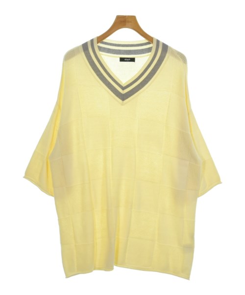 glamb(グラム)ニット・セーター 黄 サイズ:L/2200661827048