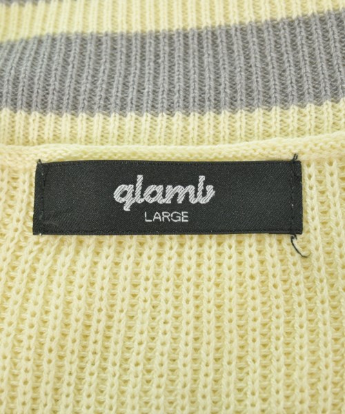 glamb（グラム）ニット・セーター 黄 サイズ:L メンズ/2200661827048
