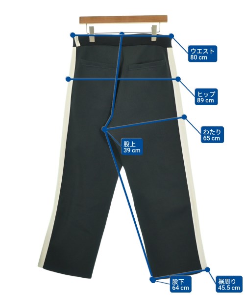 Alexander Lee Chang（アレキサンダーリーチャン）スウェットパンツ 黒 サイズ:1(S位) メンズ/2200687883066