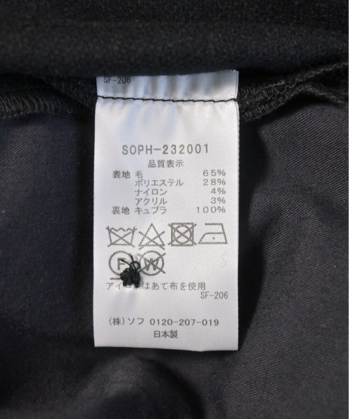 SOPHNET.（ソフネット）スラックス 黒 サイズ:L メンズ/2200497835194