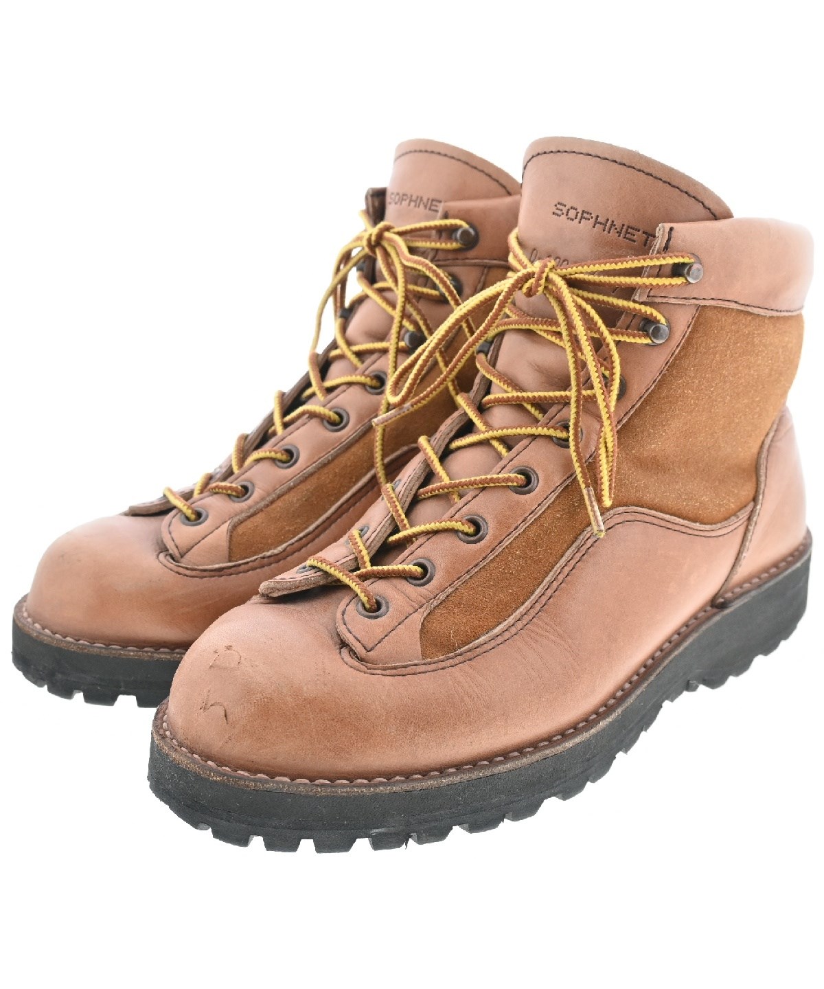 SOPHNET.（ソフネット）ブーツ 茶 サイズ:UK7(25.5cm位) メンズ