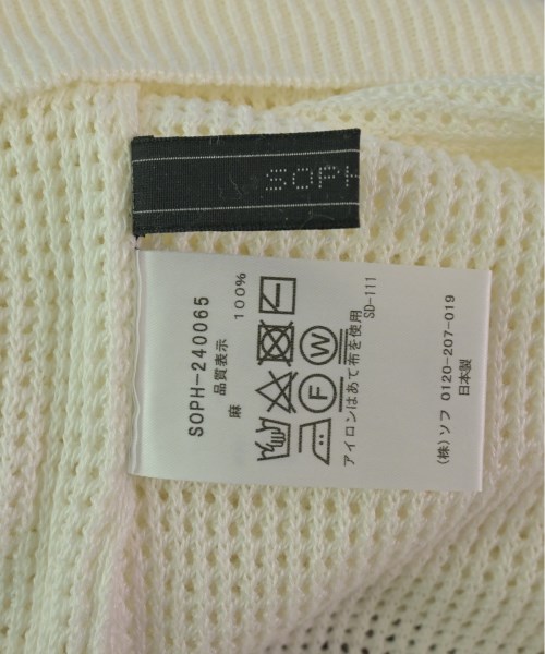 SOPHNET.（ソフネット）ニット・セーター 白 サイズ:S メンズ/2200476620513