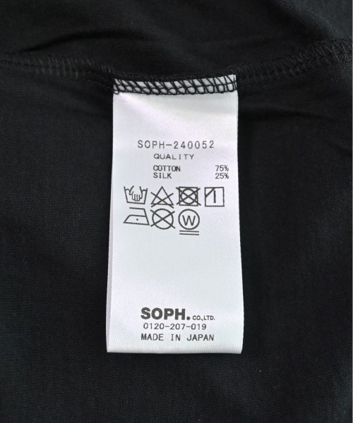 SOPHNET.（ソフネット）Tシャツ・カットソー 黒 サイズ:XL メンズ/2200479766805