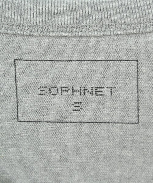 SOPHNET.（ソフネット）Tシャツ・カットソー グレー サイズ:S メンズ/2200492842067