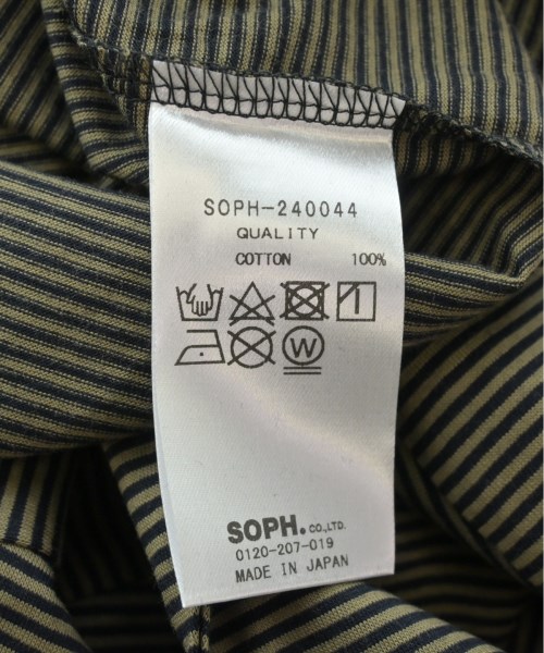 SOPHNET.（ソフネット）Tシャツ・カットソー カーキ サイズ:L メンズ/2200483929289