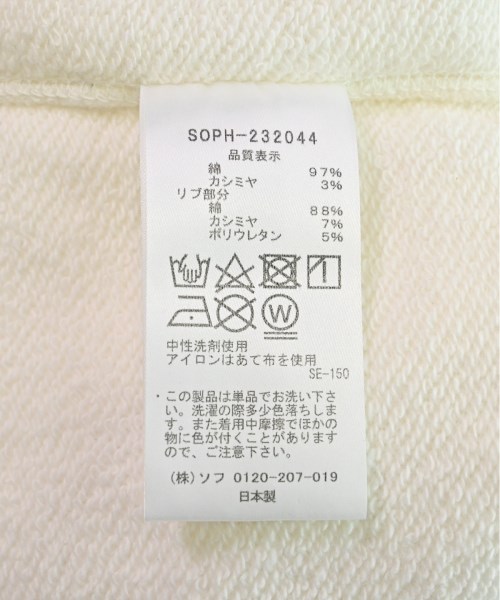 SOPHNET.（ソフネット）パーカー 白 サイズ:L メンズ/2200495421146