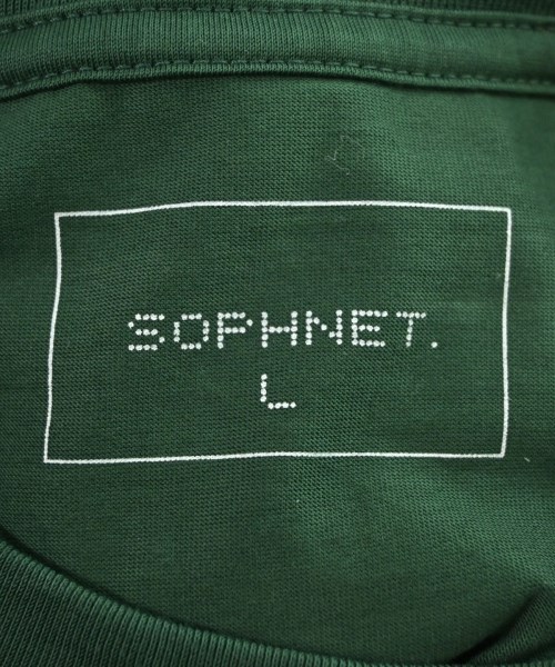 SOPHNET.（ソフネット）Tシャツ・カットソー 緑 サイズ:L メンズ/2200543413192