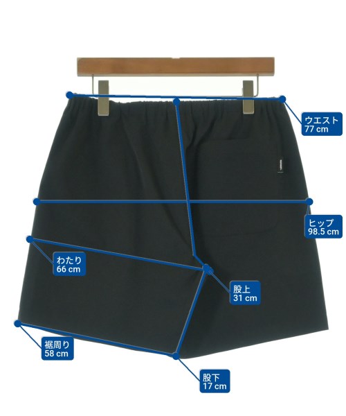 SOPHNET.（ソフネット）ショートパンツ 黒 サイズ:M メンズ/2200554155159