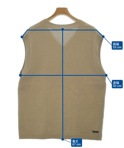 SOPHNET.（ソフネット）ベスト ベージュ サイズ:M メンズ/2200559067020