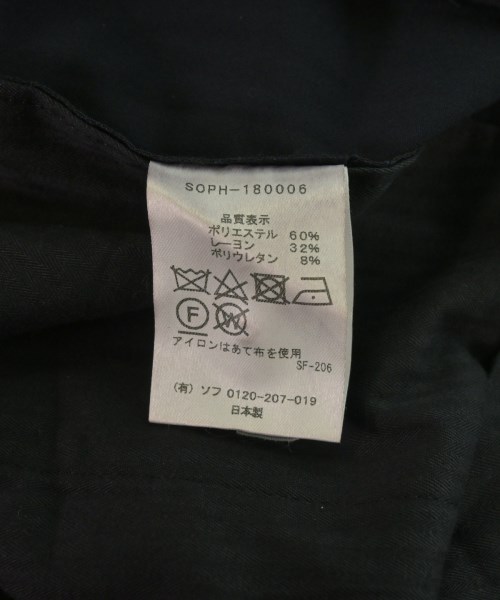 SOPHNET.（ソフネット）スラックス 黒 サイズ:M メンズ/2200634538100