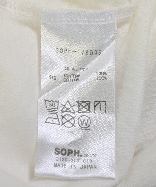 SOPHNET.（ソフネット）Tシャツ・カットソー 白 サイズ:M メンズ/2200634538254