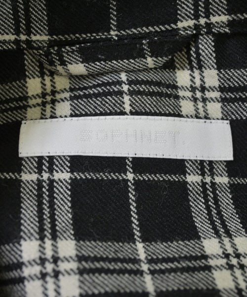 SOPHNET.（ソフネット）カジュアルシャツ 黒 サイズ:3(L位) メンズ/2200635762016