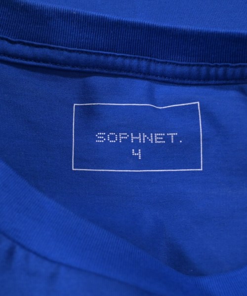 SOPHNET.（ソフネット）Tシャツ・カットソー 青 サイズ:4(XL位) メンズ/2200635762023
