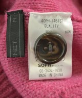 SOPHNET.（ソフネット）カーディガン ピンク サイズ:M メンズ/2200636017122