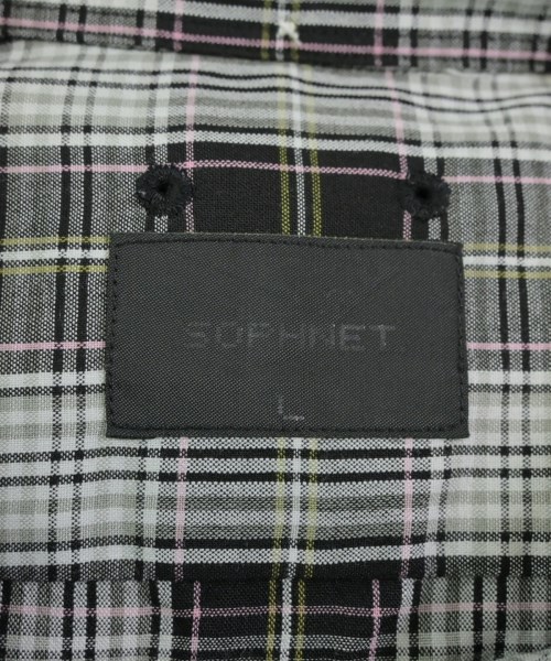 SOPHNET.（ソフネット）カジュアルシャツ 黒 サイズ:L メンズ/2200621516081