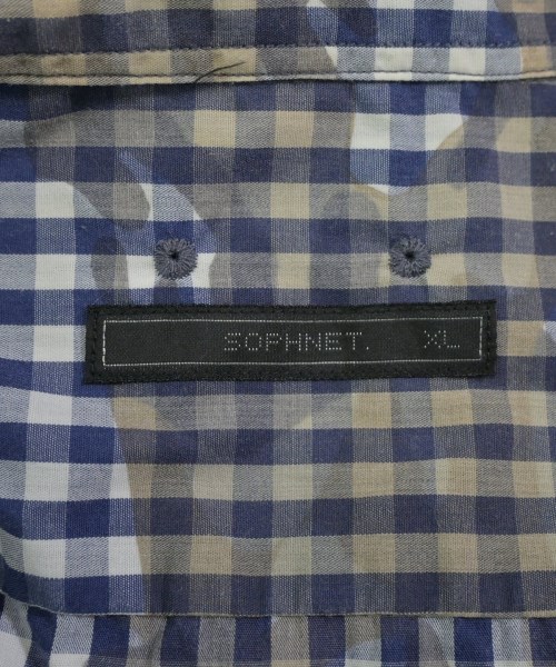 SOPHNET.（ソフネット）カジュアルシャツ 青 サイズ:XL メンズ/2200621516128