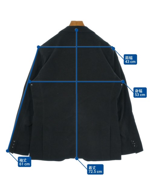 SOPHNET.（ソフネット）テーラードジャケット 黒 サイズ:M メンズ/2200641101014