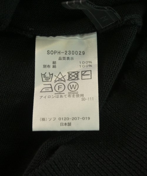 SOPHNET.（ソフネット）ニット・セーター 黒 サイズ:M メンズ/2200536049032
