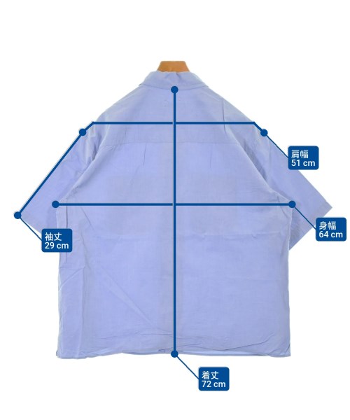 SOPHNET.（ソフネット）カジュアルシャツ 青 サイズ:S メンズ/2200538691024