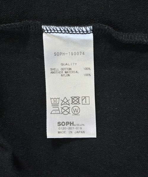 SOPHNET.（ソフネット）Tシャツ・カットソー 黒 サイズ:M メンズ/2200540559213