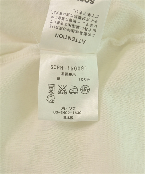 SOPHNET.（ソフネット）Tシャツ・カットソー 白 サイズ:S メンズ/2200525492221