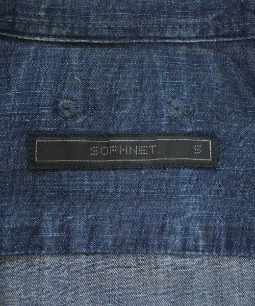 SOPHNET.（ソフネット）カジュアルシャツ 紺 サイズ:S メンズ/2200532892069
