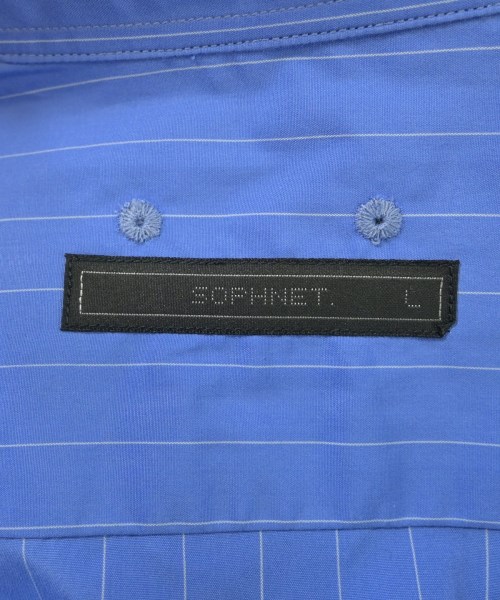SOPHNET.（ソフネット）カジュアルシャツ 青 サイズ:L メンズ/2200533333035