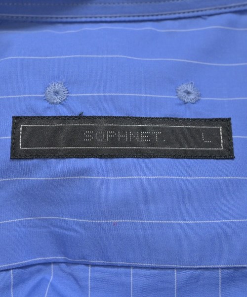 SOPHNET.（ソフネット）カジュアルシャツ 青 サイズ:L メンズ/2200533657018
