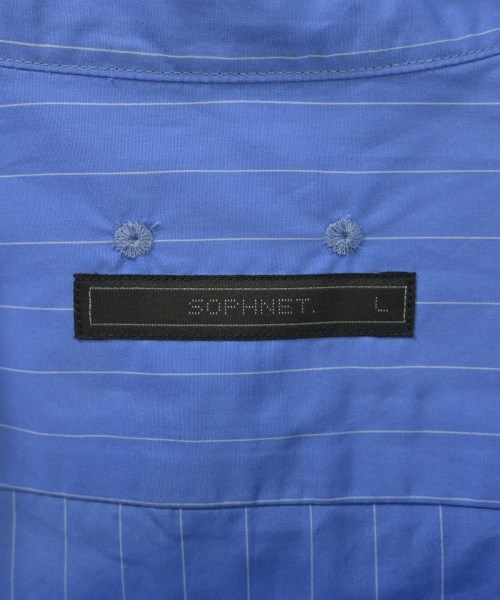 SOPHNET.（ソフネット）カジュアルシャツ 青 サイズ:L メンズ/2200533657025