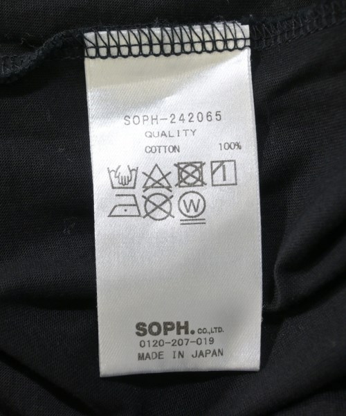 SOPHNET.（ソフネット）Tシャツ・カットソー 黒 サイズ:S メンズ/2200535178078