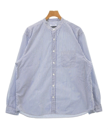 SOPHNET. ソフネット カジュアルシャツ 紺 M 3328224N0075 SOPHNET.(ソフネット)カジュアルシャツ 白 サイズ:-(XXL位