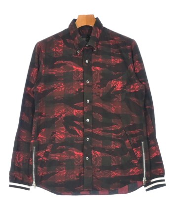 SOPHNET. ソフネット カジュアルシャツ 茶系 XL 3328224D0229 SOPHNET.(ソフネット)カジュアルシャツ 赤 サイズ:M メンズ
