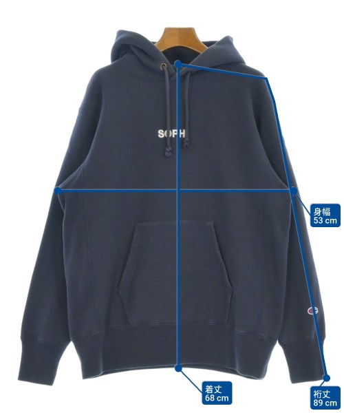 SOPHNET.（ソフネット）パーカー 紺 サイズ:M メンズ/2200547088013