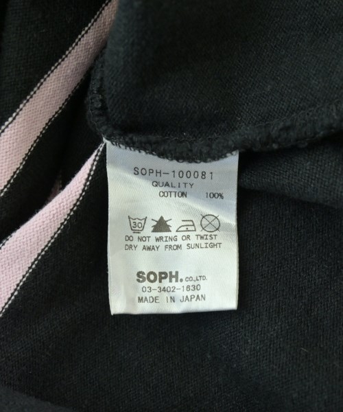 SOPHNET.（ソフネット）Tシャツ・カットソー 黒 サイズ:M メンズ/2200550020109