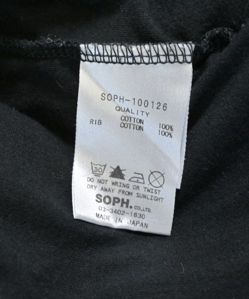 SOPHNET.（ソフネット）Tシャツ・カットソー 黒 サイズ:L メンズ/2200552755054