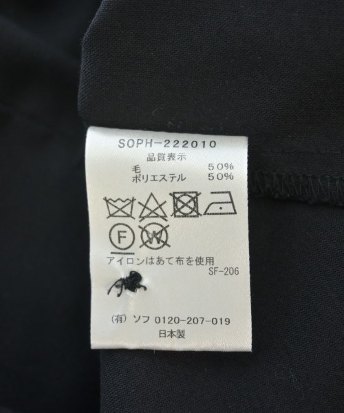 SOPHNET.（ソフネット）カジュアルシャツ 黒 サイズ:M メンズ/2200622605012