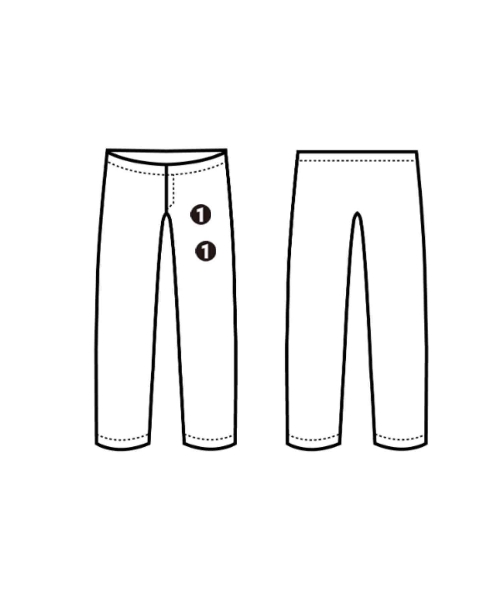 SOPHNET.（ソフネット）クロップドパンツ グレー サイズ:S メンズ/2200611922137