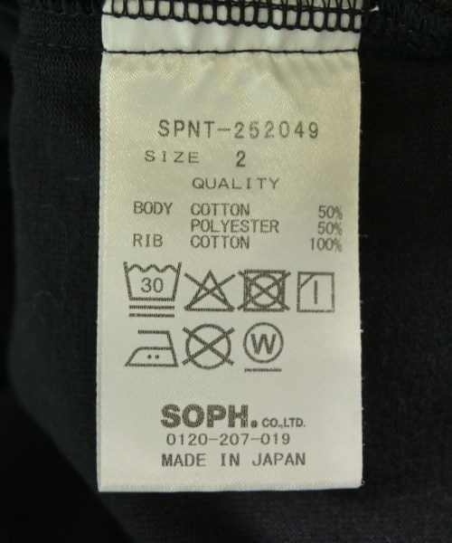 SOPHNET.（ソフネット）Tシャツ・カットソー 黒 サイズ:S メンズ/2200613977036