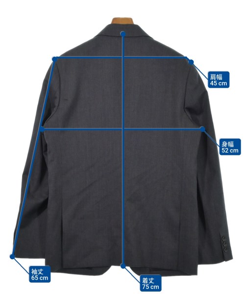 SOPHNET.（ソフネット）テーラードジャケット グレー サイズ:3(L位) メンズ/2200623840207