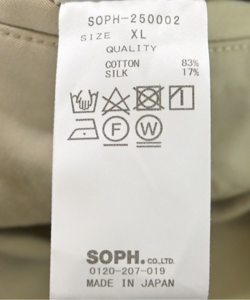SOPHNET.（ソフネット）チノパン ベージュ サイズ:XL メンズ/2200625276080