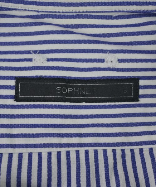 SOPHNET.（ソフネット）カジュアルシャツ 青 サイズ:S メンズ/2200626657024