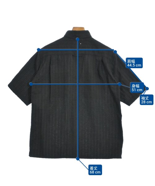 SOPHNET.（ソフネット）カジュアルシャツ 黒 サイズ:S メンズ/2200626779047